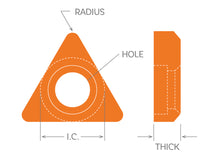 Load image into Gallery viewer, Dorian Tool Inscribed Circle Triangle Boring Bar &amp; Shim Seat / 1/2&quot;
