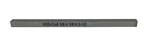 Cobalt Square Tool Bit / 1/8 - 2-1/2"