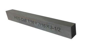 Cobalt Square Tool Bit / 7/16 - 3-1/2"