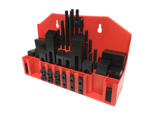 Vertex 58 Piece Clamping Kit 1/2'' T-Slot with 3/8-16 Studs