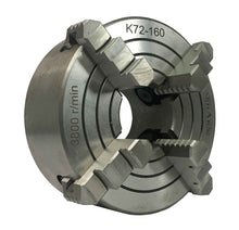 Load image into Gallery viewer, 4 Jaw Independent Lathe Chuck 6&quot;
