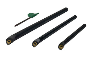 3 Piece SCLCR Indexable Boring Bar Set