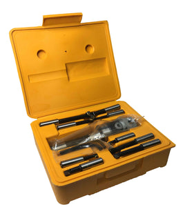 3 Piece Boring Tool Set with 2'' Head, R8 Shank & 1/2'' Boring Bar Set