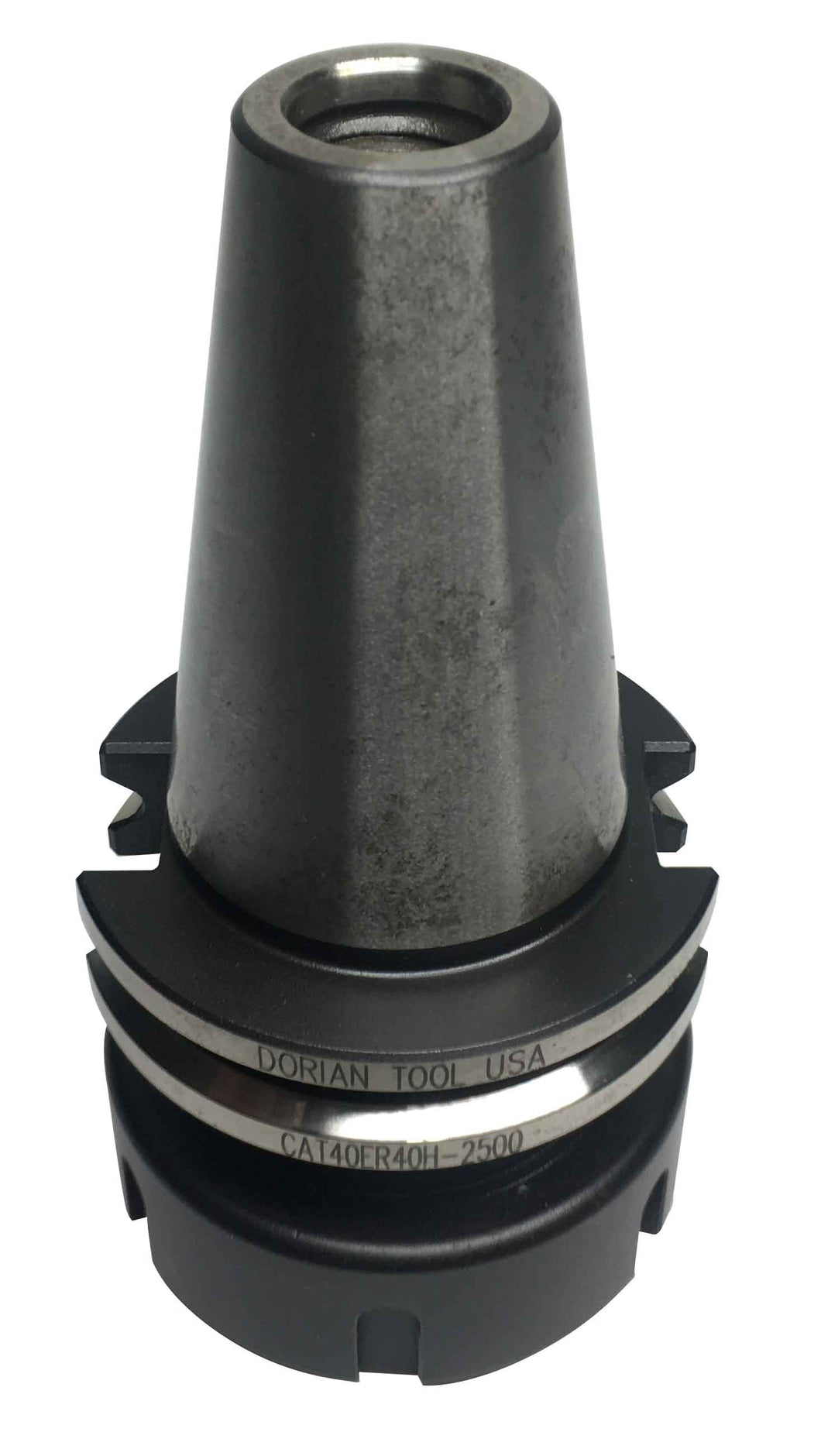 Dorian Tool Drill Collet Chuck Holder CAT40 ER40H-2500 / .118 Min 1.023 Max