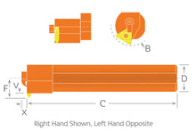 Load image into Gallery viewer, Dorian Tool S24U-MTHOR-4-C Right Hand Threading Bar / 1/2&quot; TNMC-432
